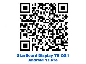 StarBoard Display TE QS1 Android 11 Pro