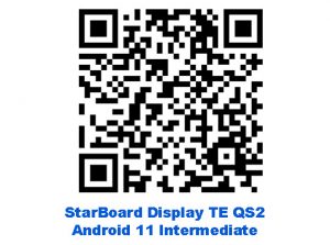 StarBoard Display TE QS2 Android 11 Intermediate