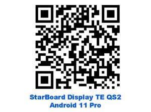 StarBoard Display TE QS2 Android 11 Pro