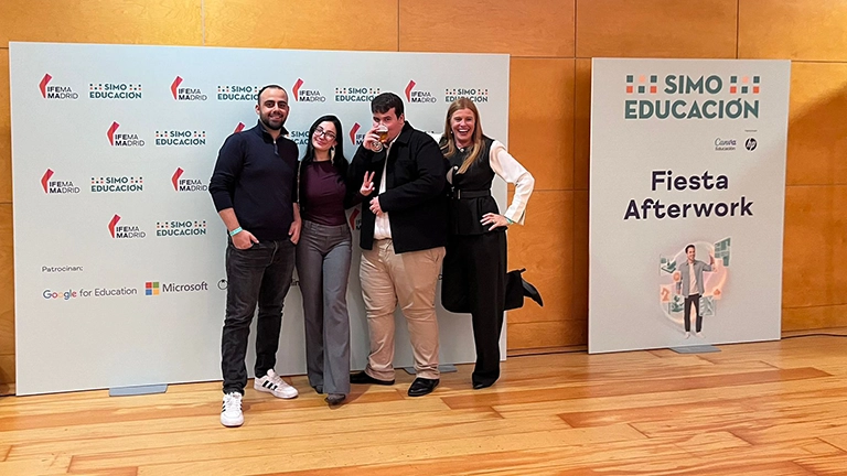 The StarBoard Team at SIMO Educación 2025